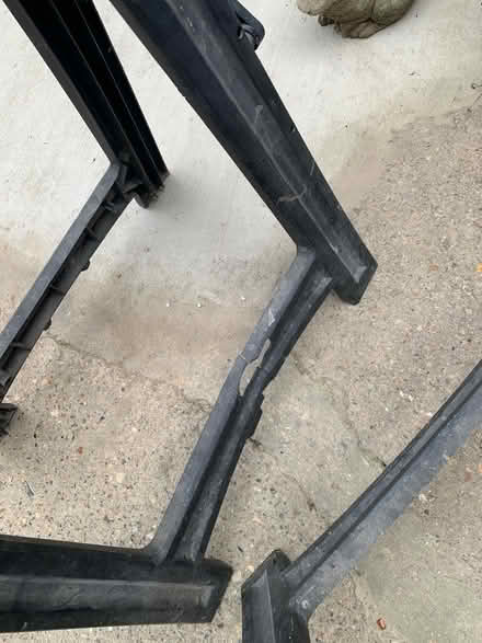 Photo of free Two folding trestle legs (Letchworth SG6) #2