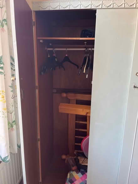 Photo of free Triple wardrobe painted green (Coleford) #4