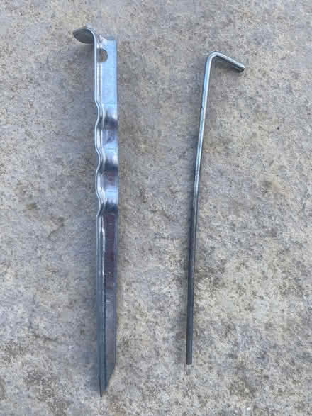 Photo of free Metal tent pegs (Cropston LE7) #1