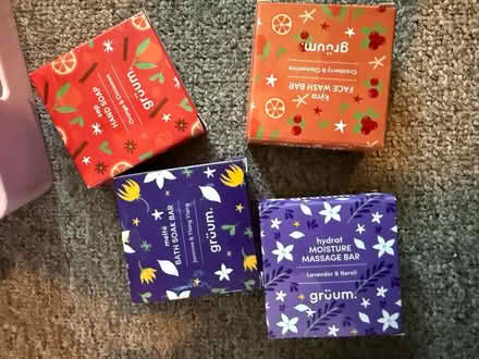 Photo of free Gruum soaps & chin light & massage (Heartsease Norwich NR7) #1