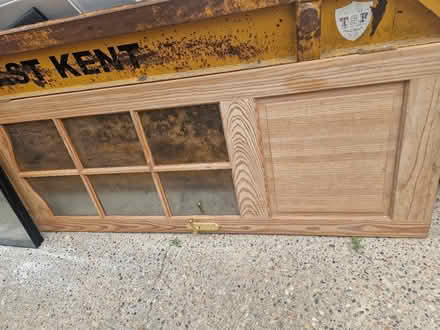 Photo of free Internal Wooden Door With Glass Panes (Elham CT4) #1