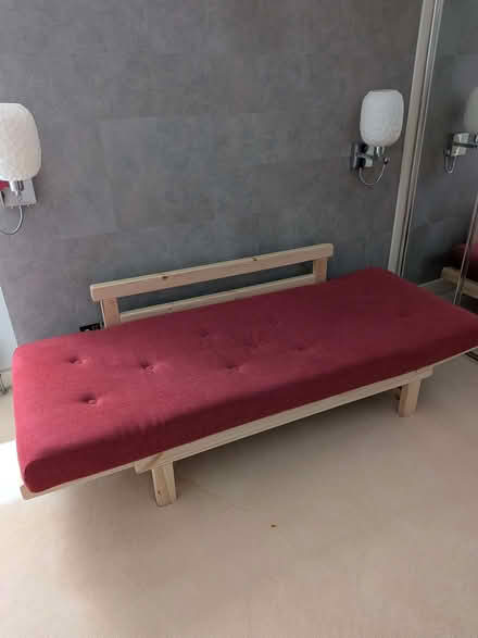 Photo of free Sofa bed, single red, from futon company (City Centre NR3) #4