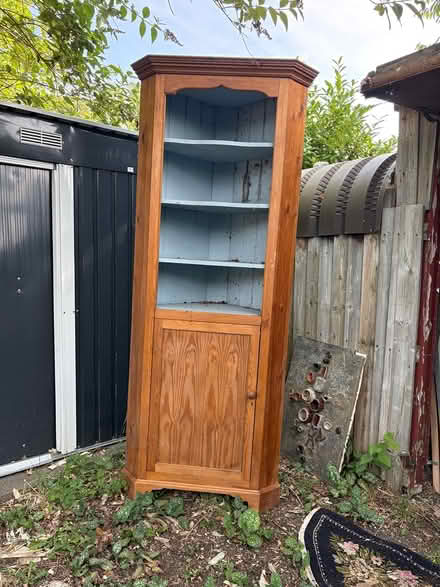 Photo of free Corner kitchen cabinet (Hungerford RG17) #3