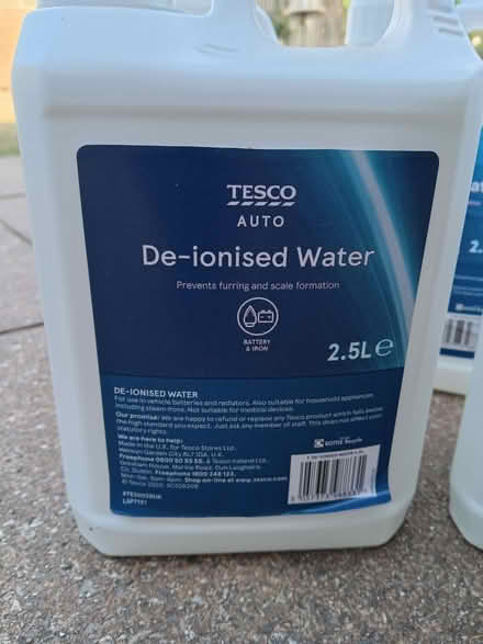 Photo of free Deionised water (Horsham RH12) #1