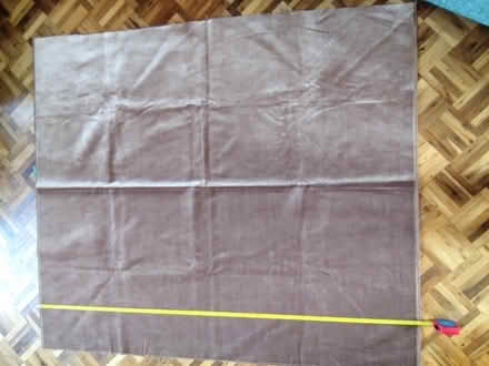 Photo of free New remnant upholstery fabric 51 x 45 inches Golden brown (Bray SL6) #1