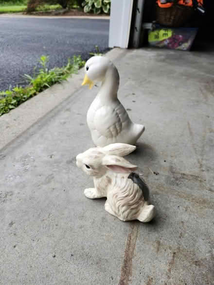 Photo of free Ceramic Duck and Rabbit (Granby, MA) #2