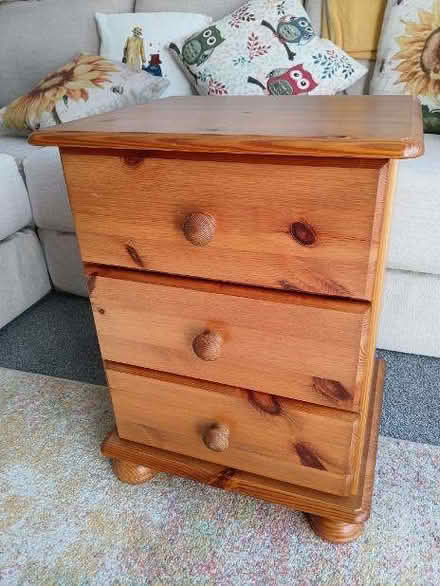 Photo of free 2 x Bedside cabinets Pine (Bridgend CF31) #2