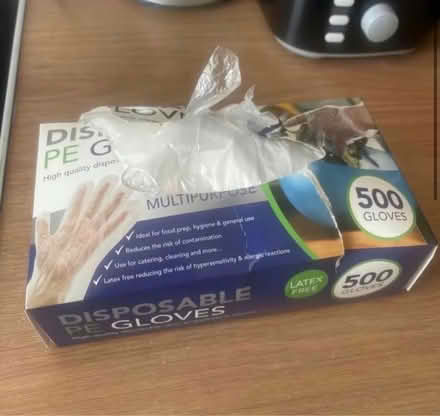 Photo of free Disposable gloves (Congleton) #1