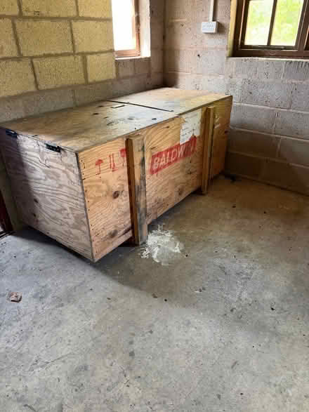 Photo of free Large wooden storage box (Eckington WR10) #1