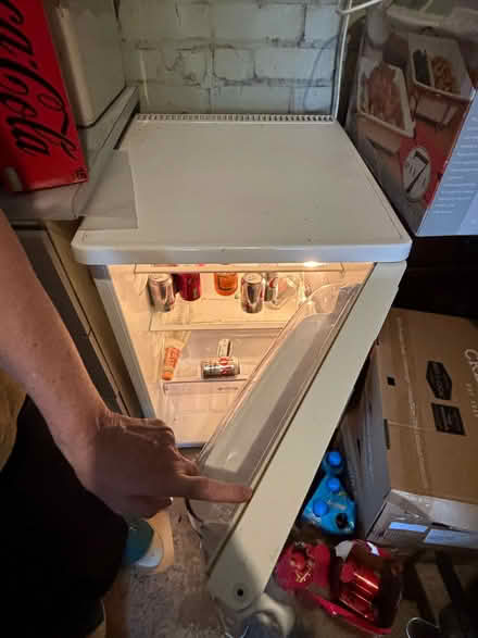 Photo of free Small zanussi fridge (Timperley WA15) #2