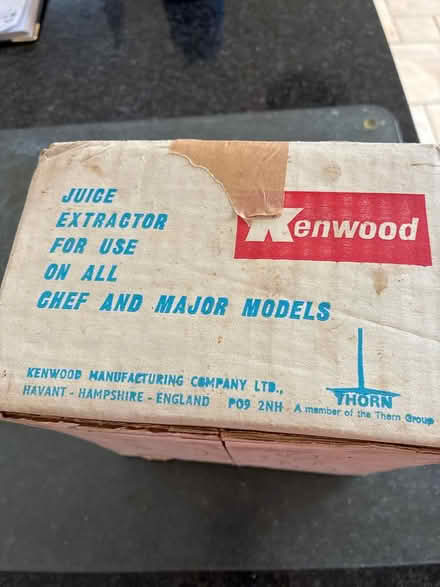 Photo of free Vintage kenwood juice extractor (Costessey NR8) #2