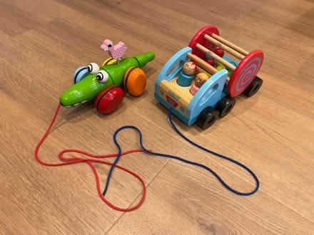 Photo of free Kids Wooden Pull Toys (Lightwater GU18) #1
