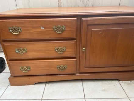 Photo of free Solid wood unit (Liss Hampshire) #1