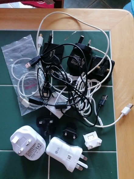 Photo of free Assorted usb plugs and cables (Stirchley B30) #1