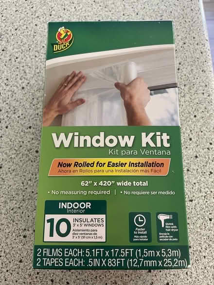 Photo of free Window insulation kit (So Chelmsford) #1