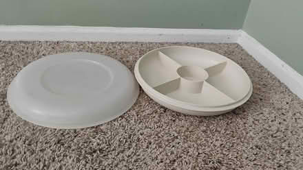 Photo of free 10" Plate with 4 Sections with lid (North part of Buffalo Grove) #1