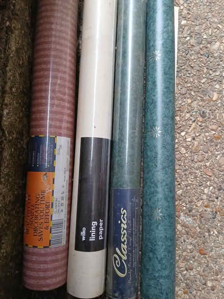 Photo of free 4 rolls of wall paper (Harlow Stow area CM20) #1
