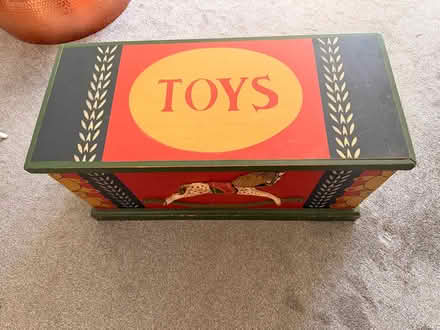 Photo of free Solid Wood Toy Box (G44) #2