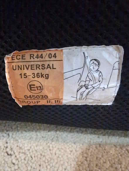 Photo of free Voyager booster seat (Portchester PO16) #3