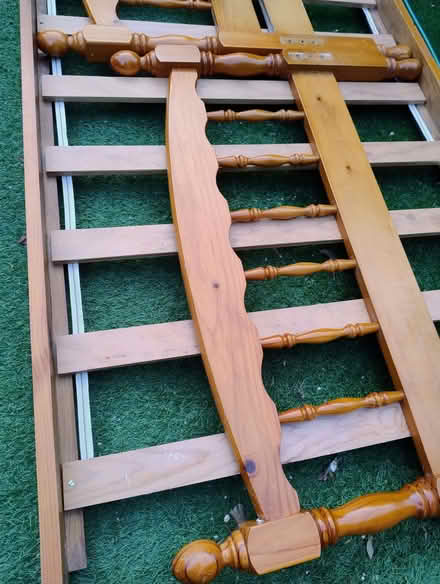 Photo of free Solid pine bed frame - single (Jumpers Corner BH23) #2