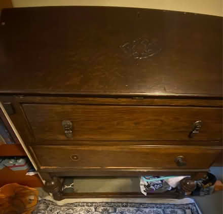 Photo of free Vintage Bureau for renovation or upcycle (Temple Sowerby CA10) #2