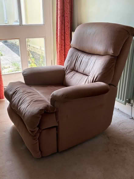 Photo of free Armchair with built in footrest (Llandeilo SA19) #2