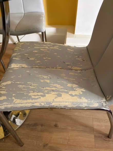 Photo of free 4 Damaged comfortable CHAIRS (Westbourne Grove w11 2 RR) #2