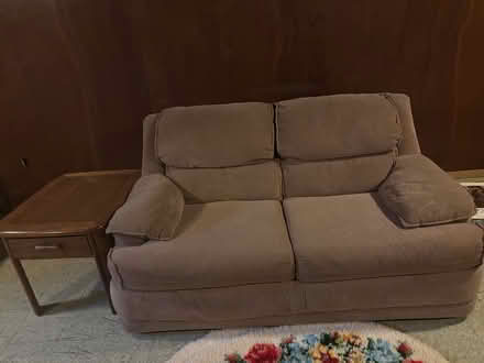 Photo of free Small sofa and end table (Shaker rd/tannery rd area) #2