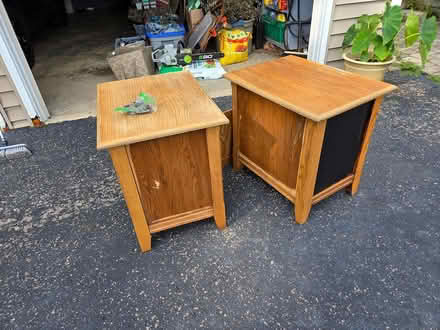 Photo of free Wood end tables (Elburn) #2