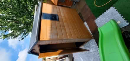 Photo of free Plastic shed (Ryelands, LA1) #1