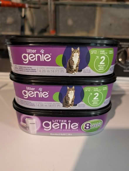 Photo of free Litter Genie Refills (3) (Fanwood) #1