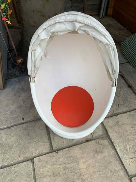 Photo of free IKEA kids egg swivel chair (Wallington SM6) #1