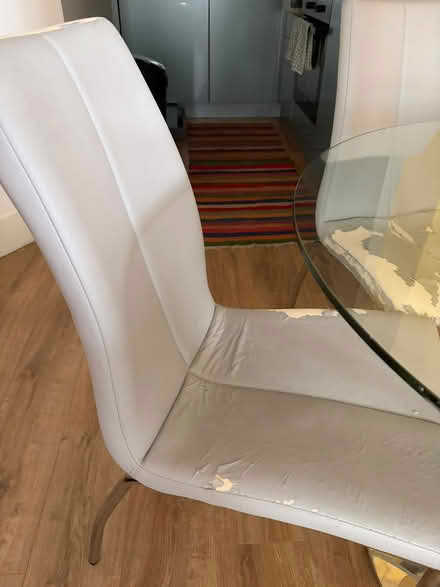Photo of free 4 Damaged comfortable CHAIRS (Westbourne Grove w11 2 RR) #1