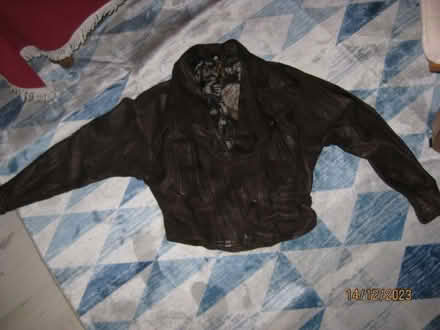 Photo of free Leather jacket (Blackford Bridge BL9) #3