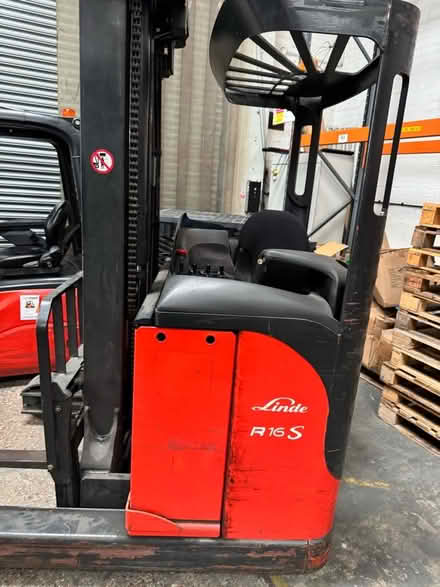 Photo of free Linde R16 Reach electric forklift truck (Priory Village RH15) #1
