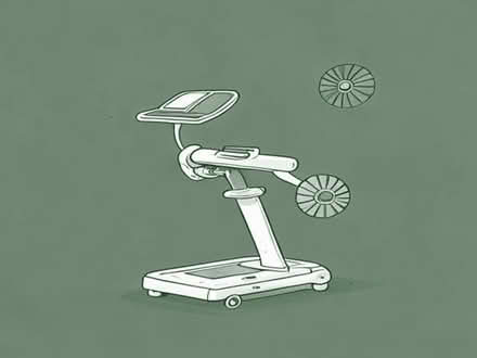 Photo of under desk mini elliptical pls and tall fan (Moor Allerton LS17) #1