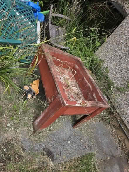 Photo of free Hand made wood planter. (Morecambe LA4) #3