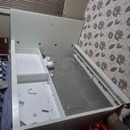 Photo of free Kibd size bed frame (Boggart hill LS14) #1