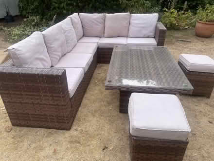 Photo of free Rattan garden furniture (Shepperton TW17) #1