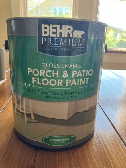 Photo of free Porch and Patio Latex Paint no skid (Havertown) #1
