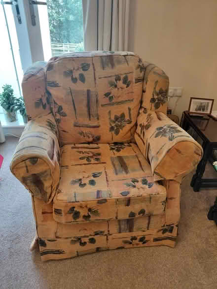 Photo of free Lovely double bed. Plus armchair (Ilkley LS29) #3