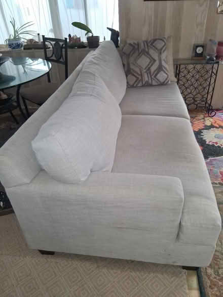 Photo of free 8' biege couch very good condition (South Pasadena) #1