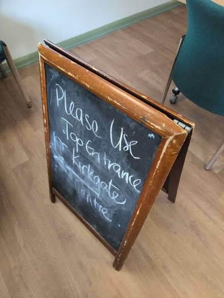 Photo of free Pub chalkboard sign (BD8 Girlington) #1