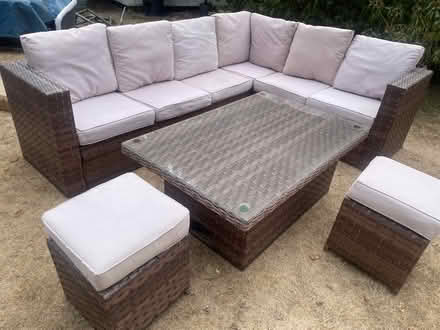 Photo of free Rattan garden furniture (Shepperton TW17) #2
