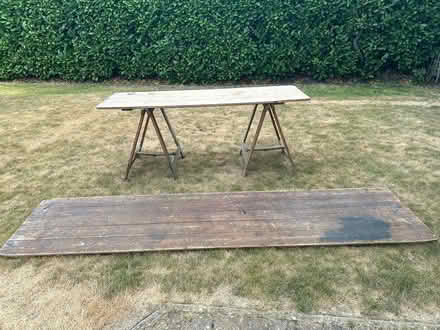 Photo of free Trestle table (The Dales IP1) #1