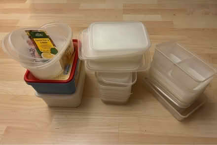 Photo of free Microwave/freezer boxes&lids (Mill Hill HA8) #1
