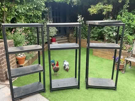 Photo of free Plastic Shelf Units x 3 (Arnold, NG5) #1