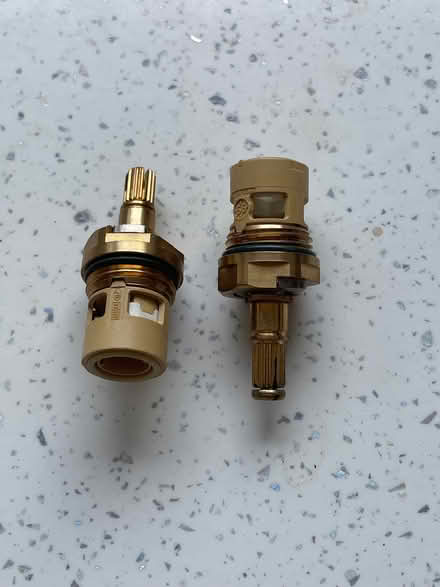 Photo of free Hot and cold ceramic tap inserts (Fishers Green SG1) #1