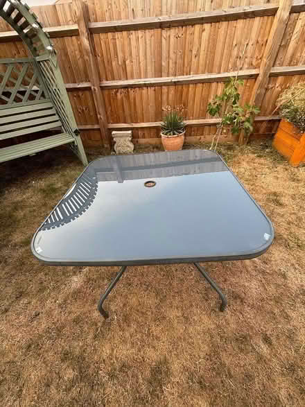 Photo of free Patio / Garden Table (CO7 6FS) #1