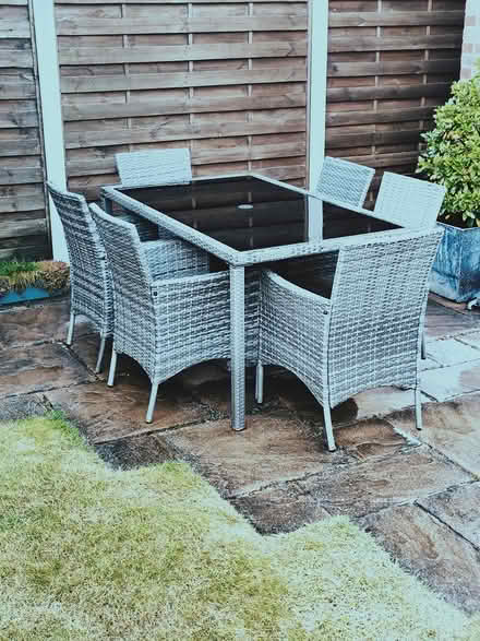 Photo of free Garden table and chairs (Lichfield WS14) #1